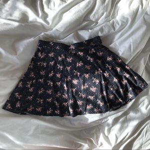 Floral & Polka Dot Skirt!